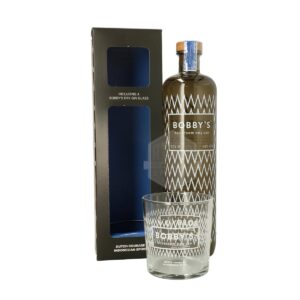 Bobbys Schiedam Dry Gin Gaveæske - 42% - 70cl - Hollandsk Gin