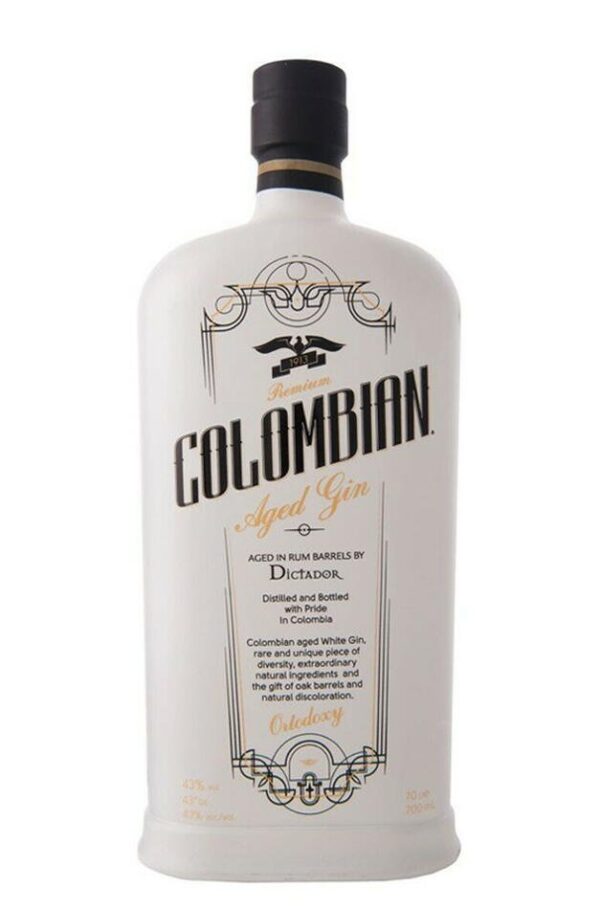 Colombiansk Premium Aldret Gin Ortodoxy Fl 70