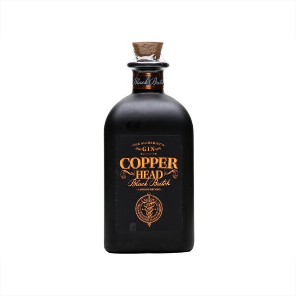 Copperhead Gin Black Batch - 46 - 50cl - Belgisk Gin