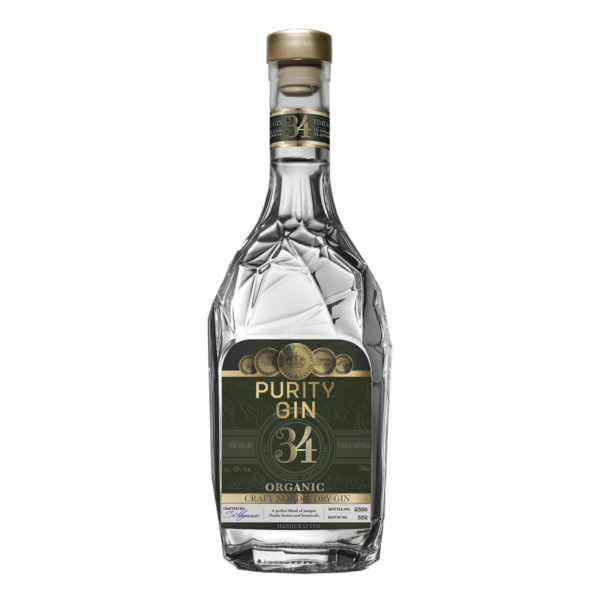 Purity Gin | Craft Nordic Dry Gin - 43 - 70cl - Svensk Gin