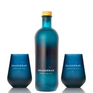 Skagerrak Nordic Dry Gin Fl 70 & 2 Glas