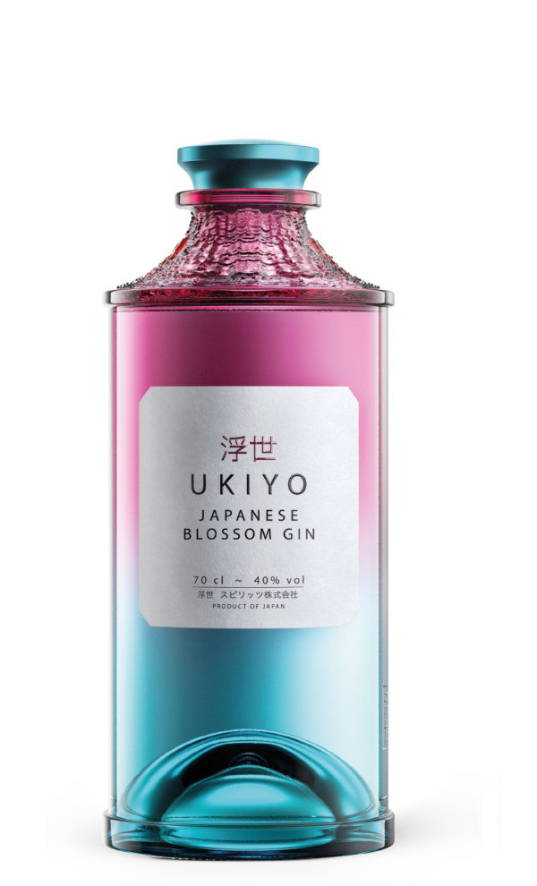 Ukiyo Japansk Blomst Gin