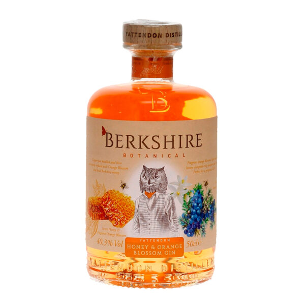 Berkshire Botanical Honey & Orange Blossom Gin - 40,3% - 50cl - Engelsk Gin